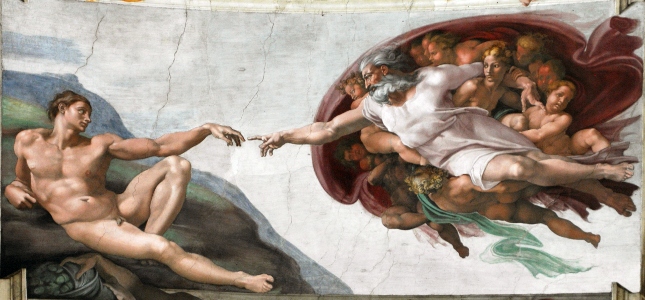 Michelangelo アダムの創造
